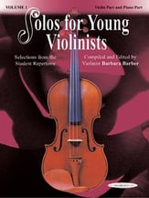 SOLOS FOR YOUNG VIOLINIST #1 cover